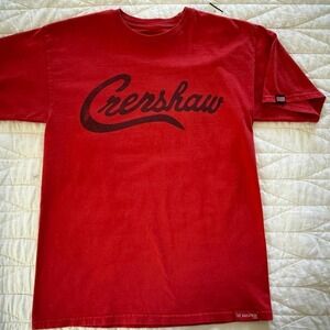 CRENSHAW  T-SHIRT - RED/BLACK